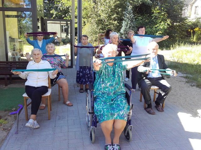Ćwiczenia na świeżym powietrzu 26.08.16